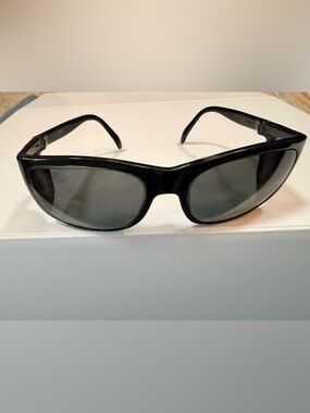 Vintage Black Bolle 426 Sport Sunglasses